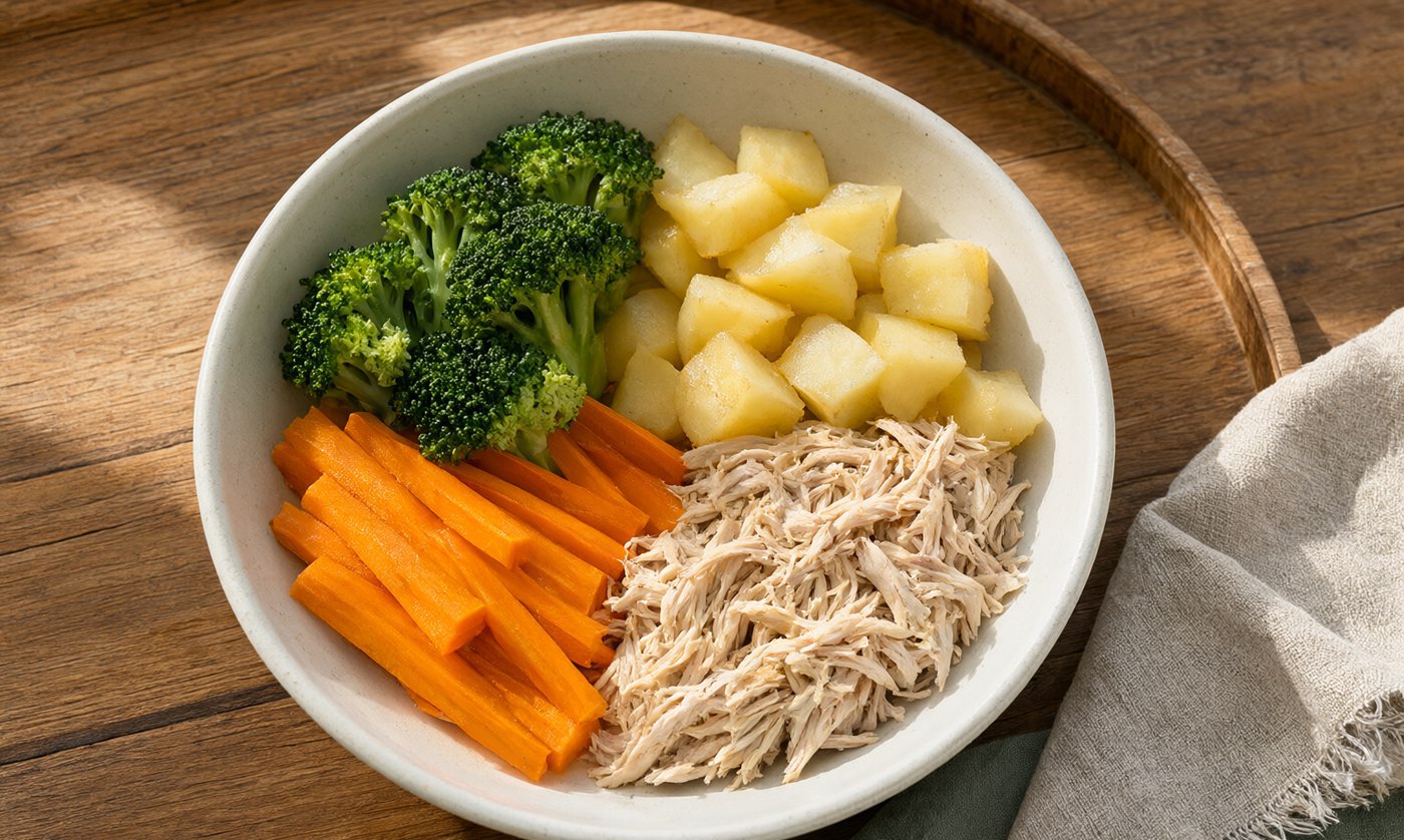 辅食拍摄示意